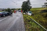 Tragicka nehoda pri Spisskych Vlachoch jeden mrtvy tazko zraneni