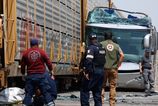 Tragedia v Mexiku Zrazka vlaku s autobusom si vyziadala osem zivotov