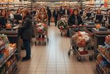 Rusenie volna pocas sviatkov ludia v chaos Obchody 1 novembra otvorene