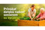 Prinasanie detskej radosti seniorom sa oplati