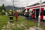 Na stanici Krpelyany sa zrazili dva vlaky hasici zasahuju na mieste a hlasia prvych zranenych