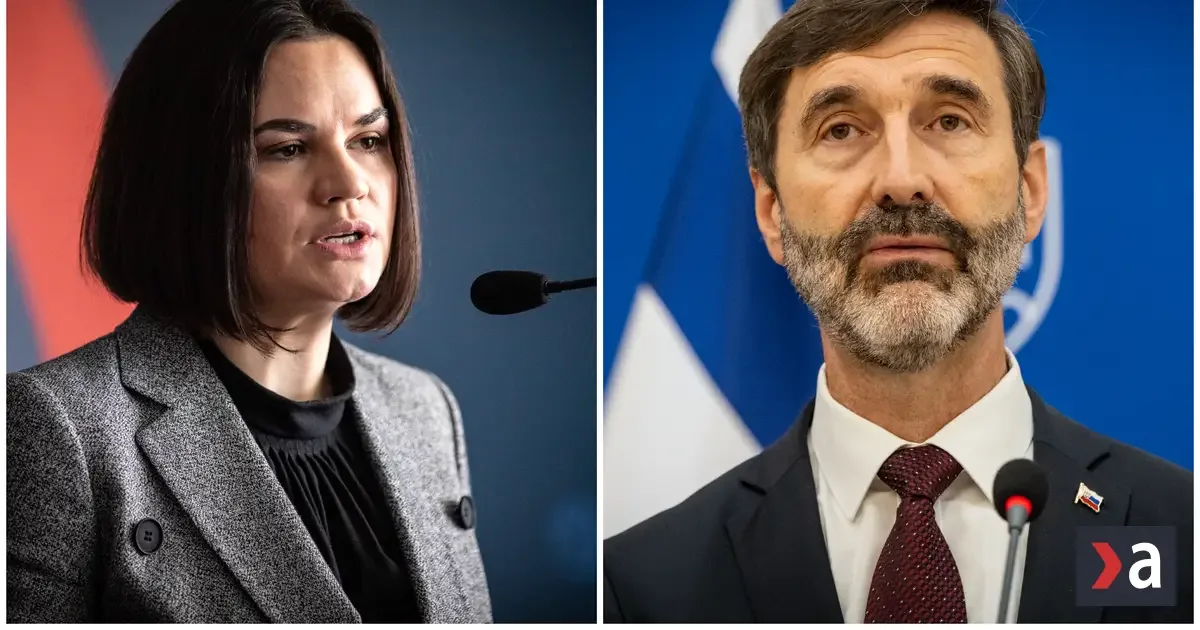 Blanár sa stretol s bieloruskou líderkou opozície, žiadala viac víz pre Bielorusov 2 Blanár sa stretol s bieloruskou líderkou opozície, žiadala viac víz pre Bielorusov
