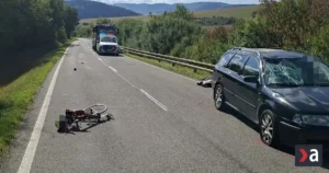 Cyklista (75) zahynul pri zrážke s autom v okrese Bardejov