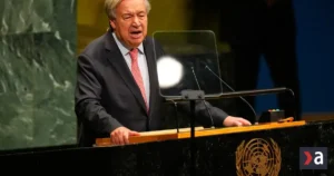 Guterres vyzval na dialóg o umelej inteligencii aj Predjordánsku