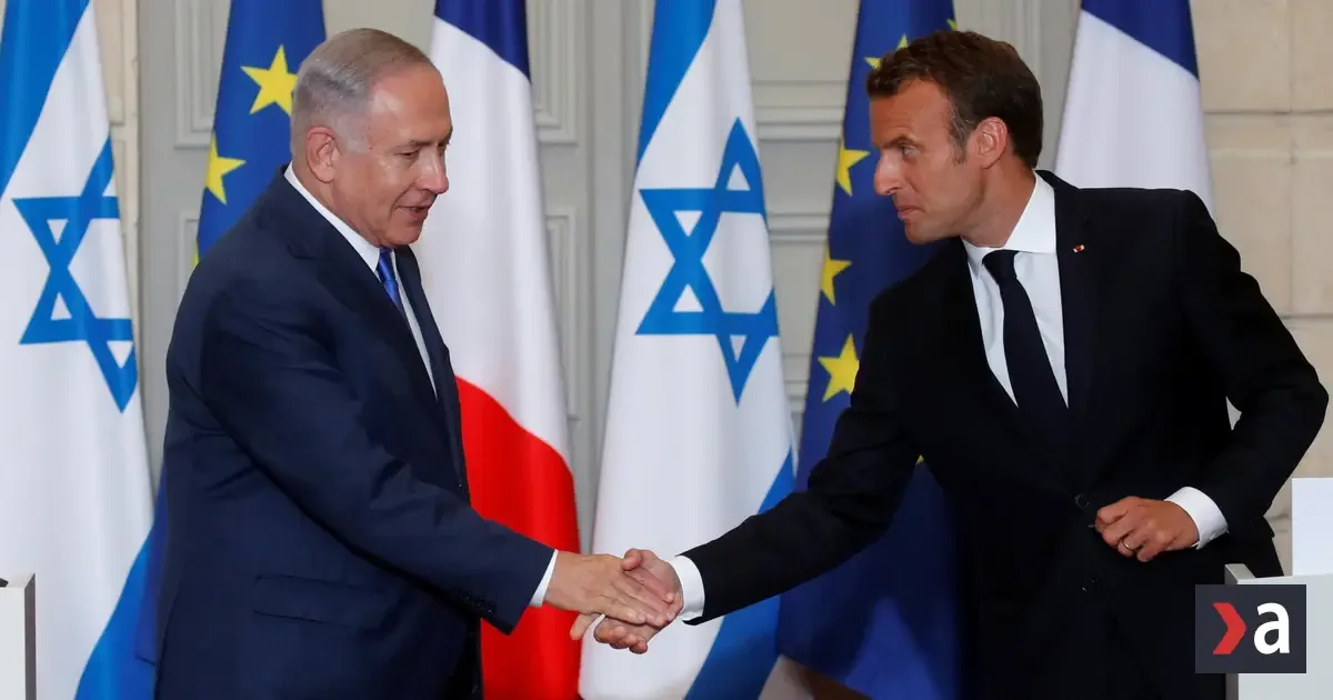 Macron kritizoval Izrael v OSN. Netanjahu označil jeho slová za „groteskné“