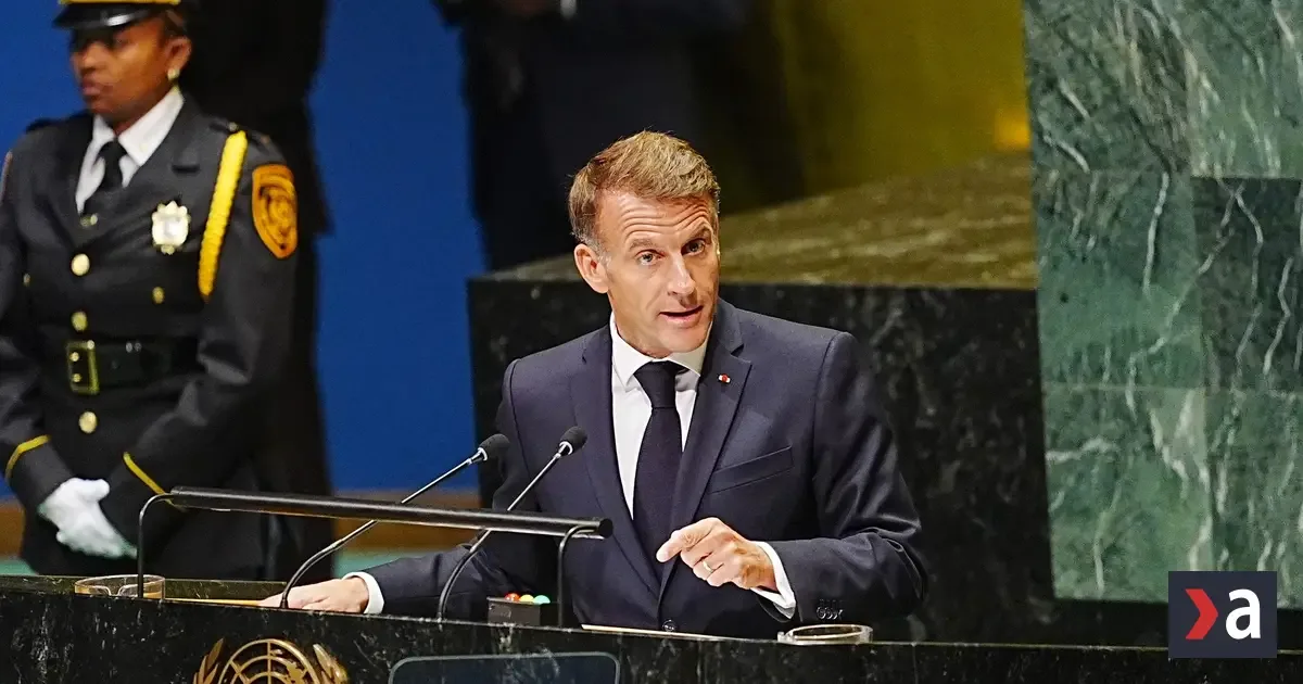 Macron v OSN vyzval na mier, pomoc Gaze a pravidlá pre umelú inteligenciu 2 Macron v OSN vyzval na mier, pomoc Gaze a pravidlá pre umelú inteligenciu