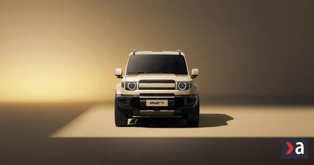 Nové iCAUR V27 spája charakter klasických off-roadov s technikou moderného SUV