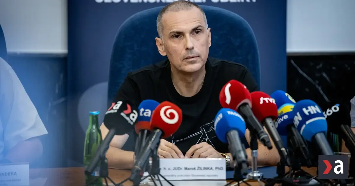 Ostré výroky premiéra Fica voči prokuratúre môžu viesť k tragédii, varuje Maroš Žilinka 2 Ostré výroky premiéra Fica voči prokuratúre môžu viesť k tragédii, varuje Maroš Žilinka