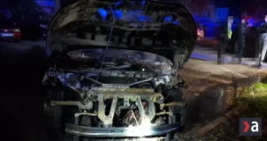 Škoda 65-tisíc eur po požiari auta v Kysuckom Novom Meste