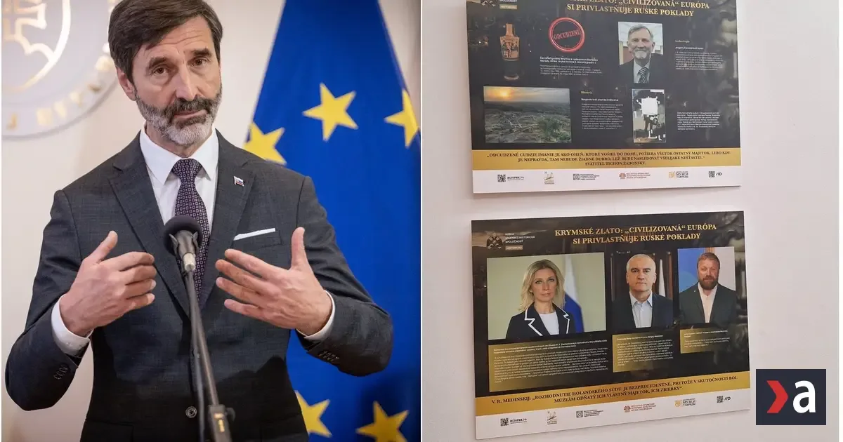 Slovensko odsúdilo výstavu o krymskom zlate. Rusi šíria obhajobu anexie