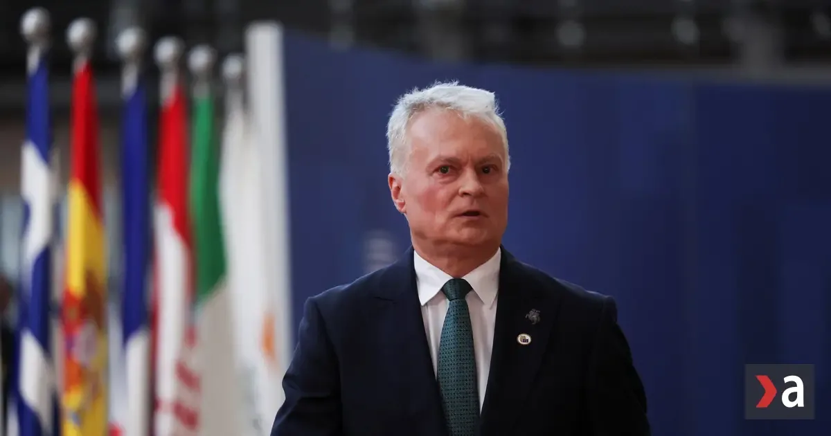 V Litve zostrelili dron, potvrdil prezident Nauséda