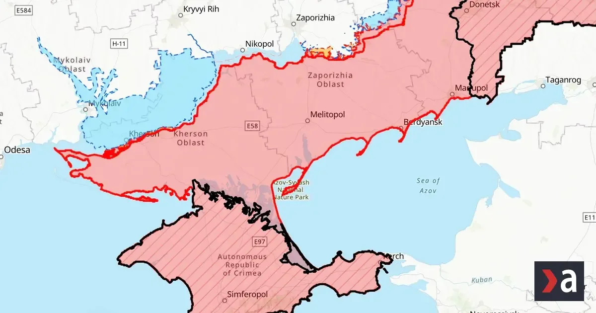 Jasne vidno, kde hrozí Rusom rozhodujúca porážka. Všetko hrá proti Putinovi