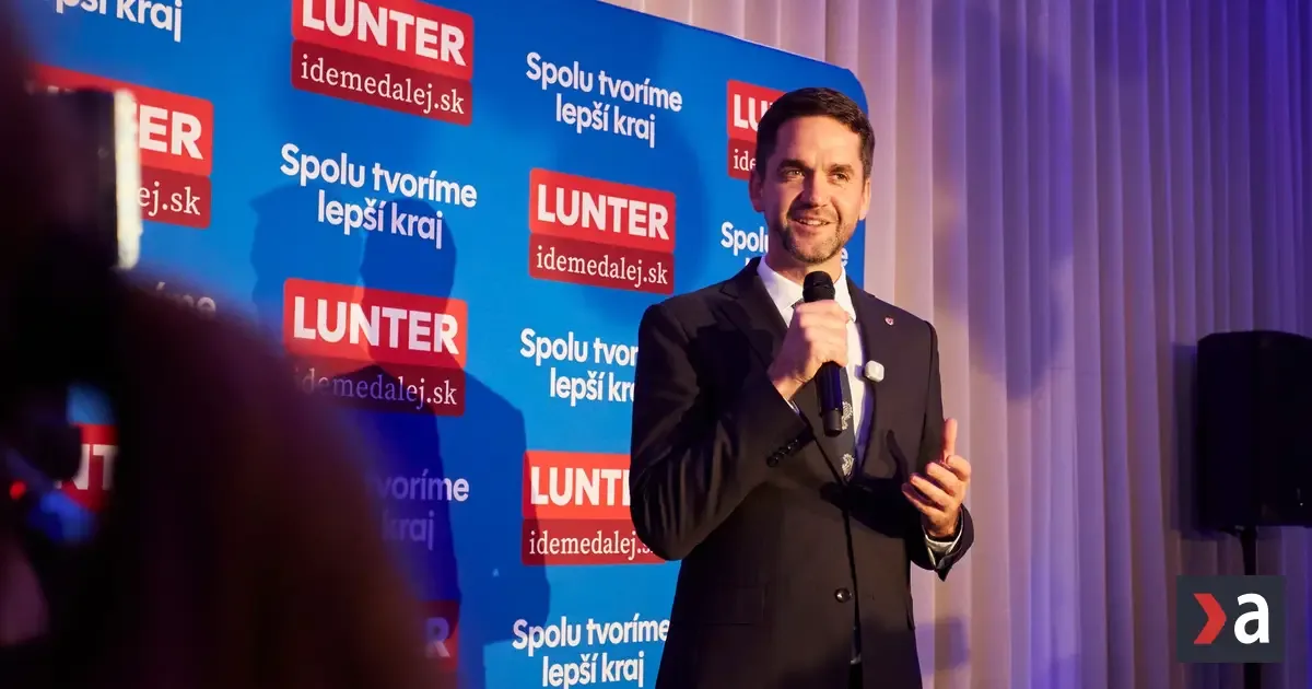 Ondrej Lunter si v Banskobystrickom kraji prevzal víťazstvo, poďakoval za jasnú podporu