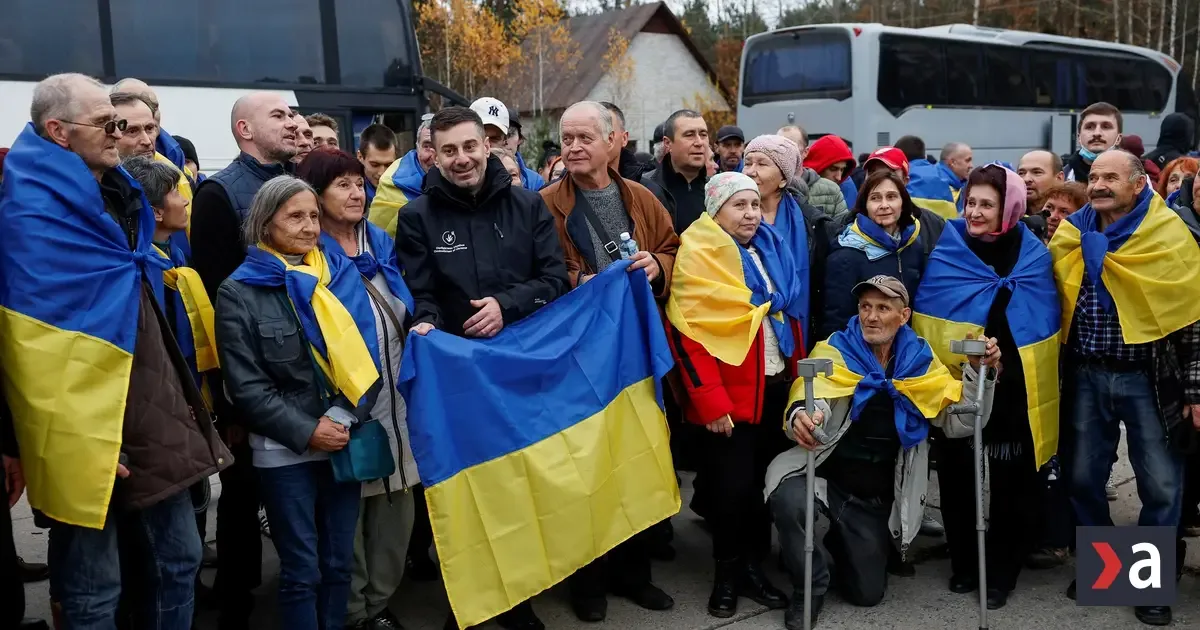 Po mesiacoch sa obyvatelia okupovaných Olešiek vrátili na Ukrajinu cez Bielorusko a Rusko 3 Po mesiacoch sa obyvatelia okupovaných Olešiek vrátili na Ukrajinu cez Bielorusko a Rusko