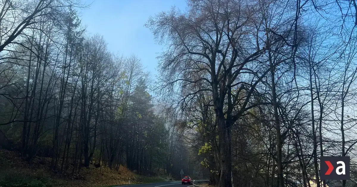 Pokojná, no chladná jesenná noc, v údoliach môže mrznúť