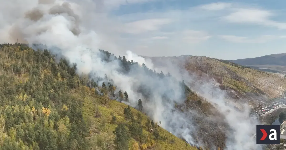 Požiar na vrchu Dubie pri Krompachoch sa podarilo lokalizovať