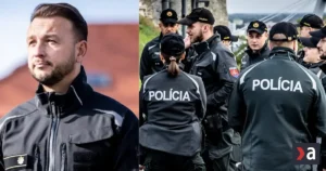 Šutaj Eštok mení farbu policajných uniformiem na čiernu